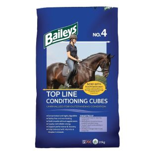 Baileys No.4 Top Line Conditioning Cubes Horse Feed 20kg