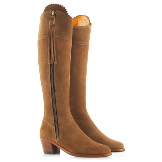 Fairfax & Favor Ladies Heeled Regina Suede Boots