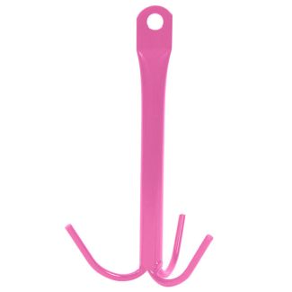 Perry Equestrian 3 Prong Tack Hook Pink