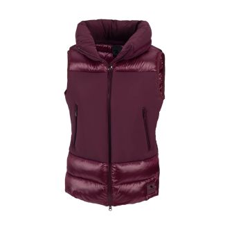 Pikeur Womens Quilt Waistcoat Mulberry