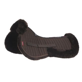 Le Mieux Pro-Sorb Lambskin Half Pad Brown/Brown