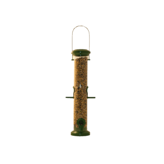 Red Barn Large Metal Bird Seed Feeder | Chelford Farm Supplies