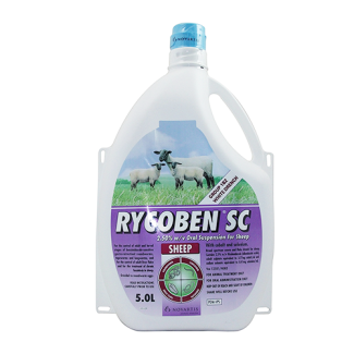 Elanco Rycoben SC 2.5% Sheep Oral Suspension 2.2L