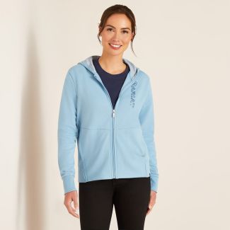 Ariat Ladies Logo Full Zip Hoodie