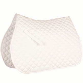 Roma Grand Prix All Purpose Saddle Pad White