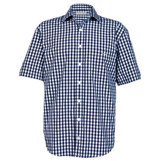 RM Williams Hervey Shirt Navy/White