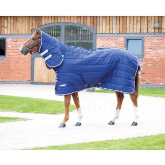 Shires Original 200 Medium Combo Stable Rug 200g Navy 