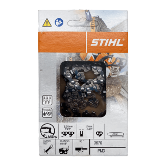 Stihl Picco Micro 3 PM3 ¼” P 1.1 mm Chainsaw Chain - Cheshire, UK