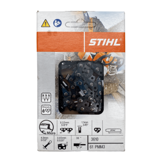 Stihl Picco Micro Mini 3 PMM3 3/8” P 1.1 mm Chainsaw Chain - Cheshire, UK