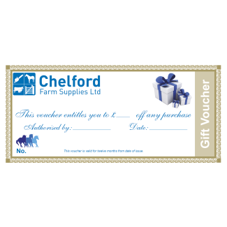 Chelford Farm Supplies Gift Voucher Redeem In Store Only