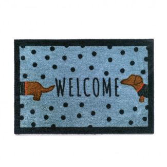 Howler & Scratch Patterned Doggie Welcome Mat 50x75cm