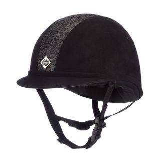 Charles Owen YR8 Sparkle Riding Hat Black