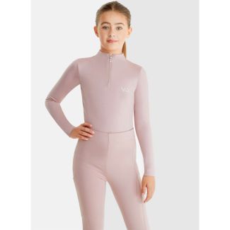 Aztec Diamond Young Rider Long Sleeve Base Layer Pink