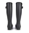 Hunter Womens Norris Field Side Adjustable Wellington Boots Black / Cerise