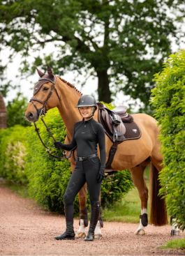 Horse and Rider in LeMieux Brown Colour Collection